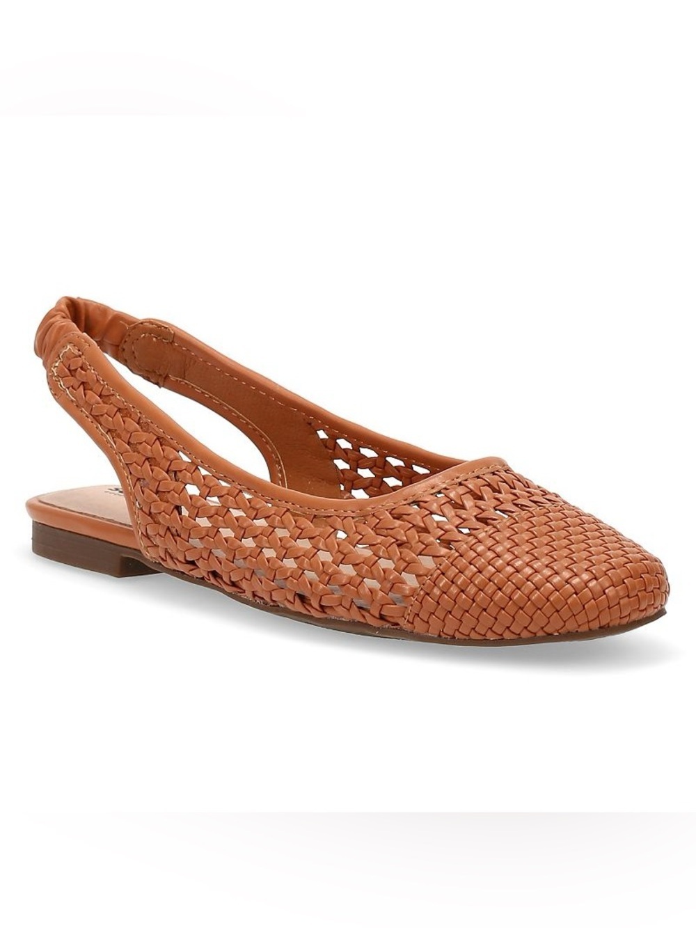Sonoma Jillyy Women's Brown/Cognac Slingback Closed Toe Flats Size 7.5 Med
